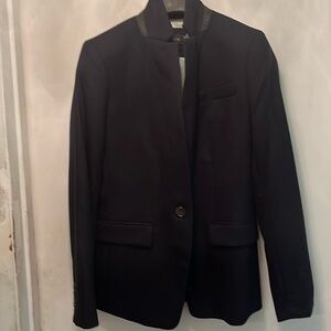 New without tags JCrew size 0, navy blue regent blazer.